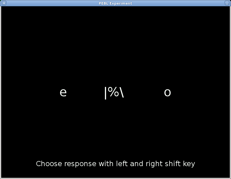 Choice Reaction Time screenshot