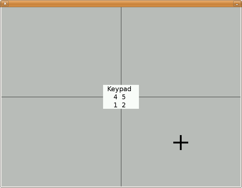 Four-Choice Serial Response Time screenshot