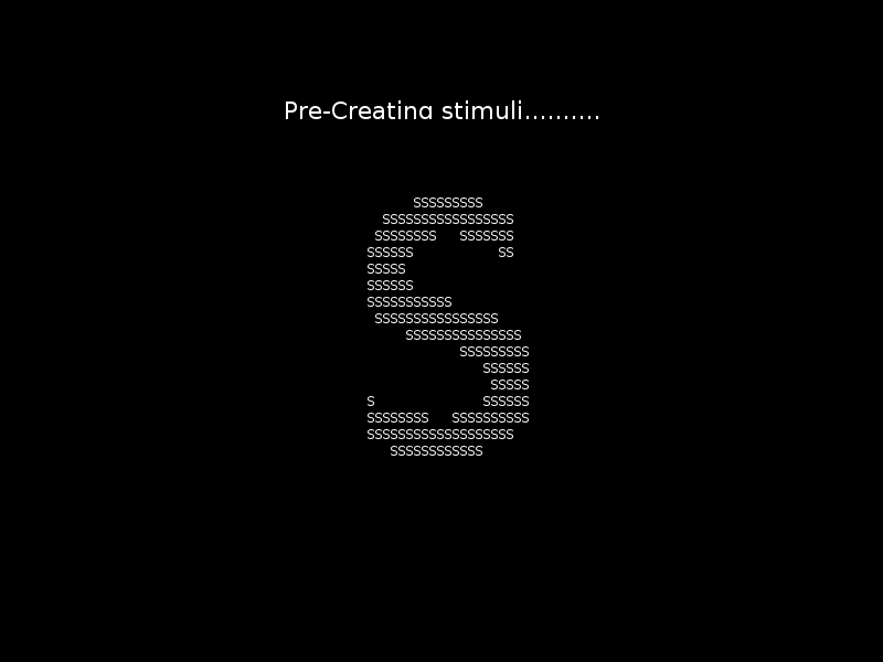 Global-Local Processing Task screenshot