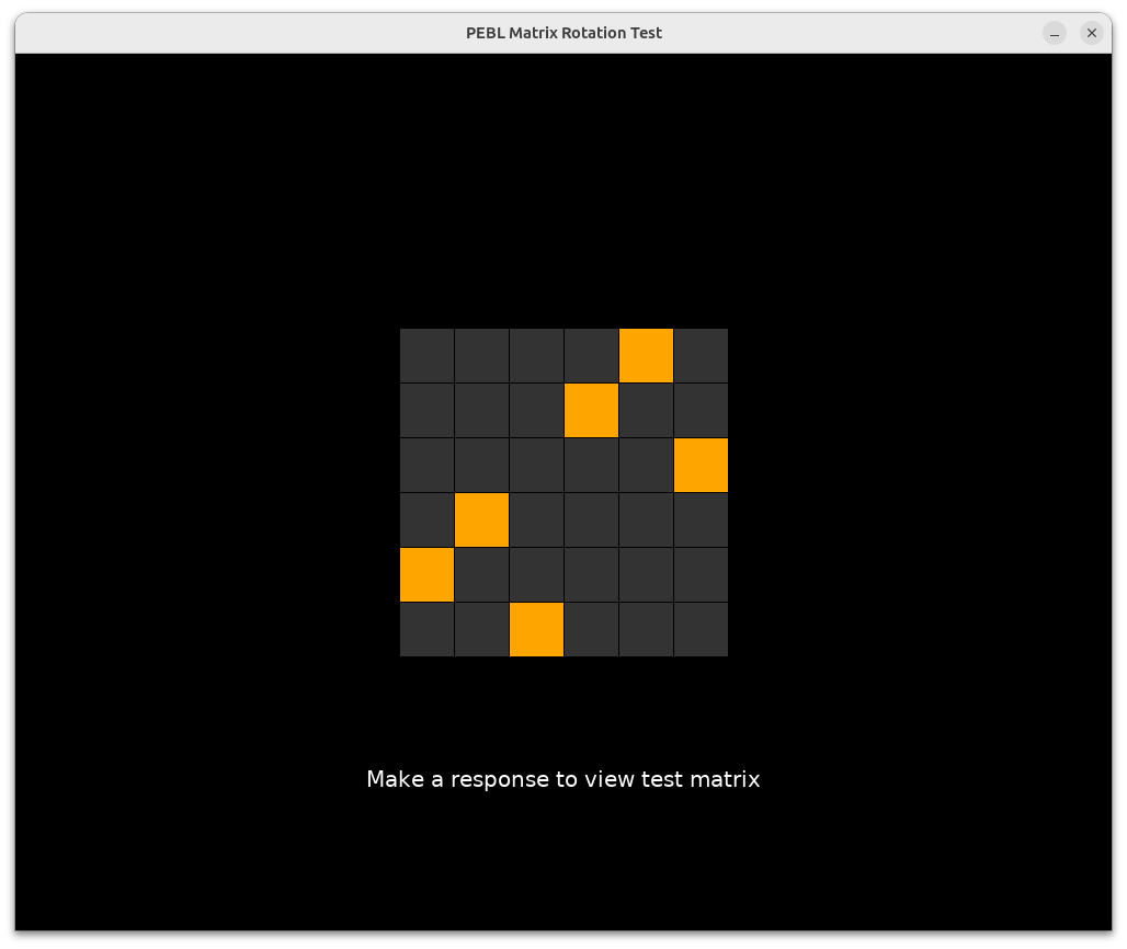 Matrix Rotation Task screenshot