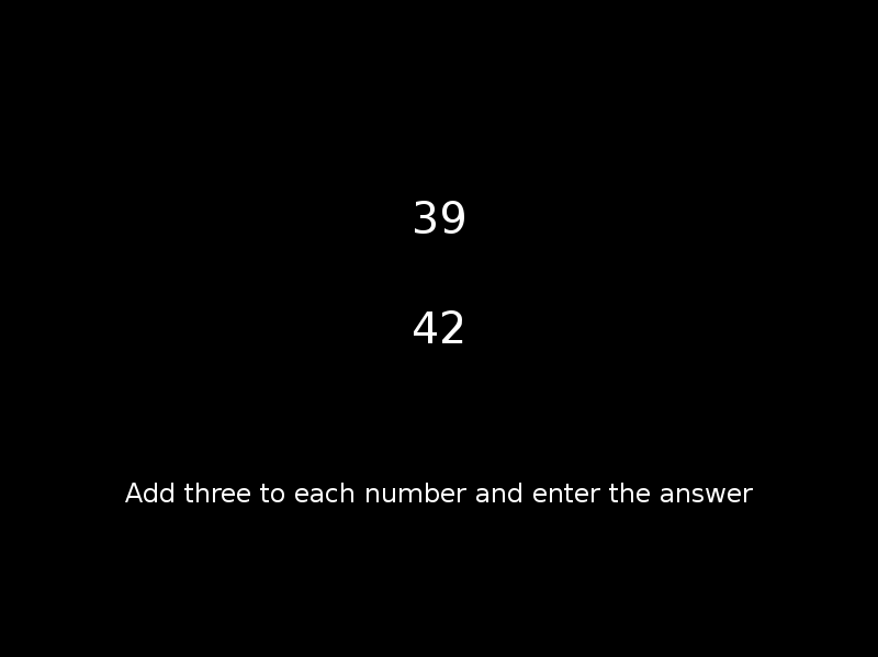 Plus-Minus Task screenshot